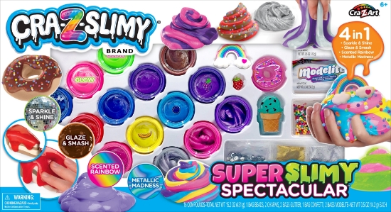 Slika Slime 4u1  set Super Slimy Spectacular 60063 CRAZART 