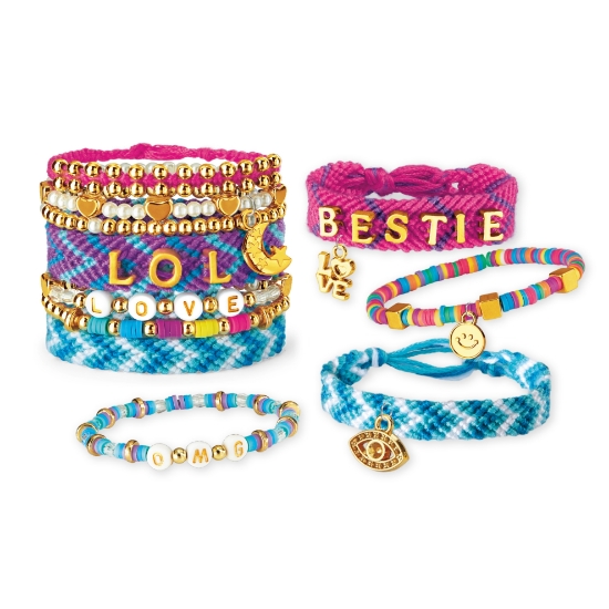 Slika Set za izrradu narukvica prijeteljstva A-Z Fashion Bracelets 65625 CRAZART 