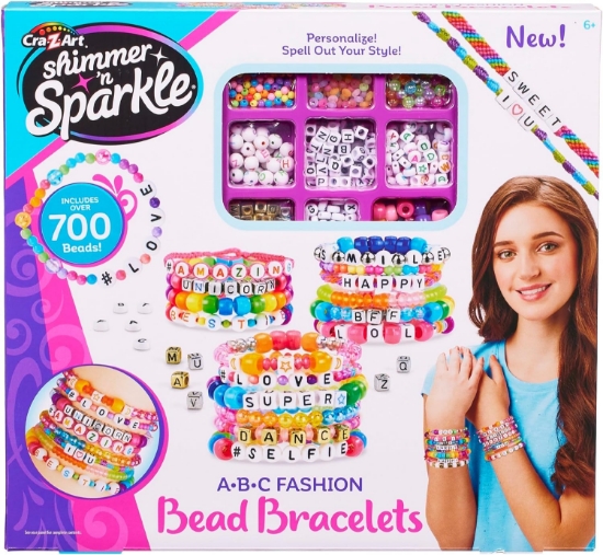 Slika Set za izradu narukvica prijeteljstva ABC Fashion BB 17883 CRAZART 