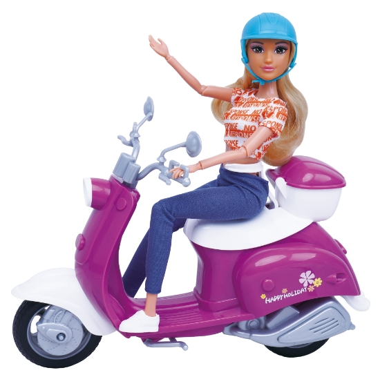 Slika Lutka na skuteru s dodacima 7213932 MASEN TOYS 