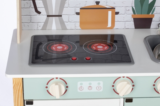 Slika Drvena kuhinja Mini Chef s dodacima 80579 FREE 2 PLAY 