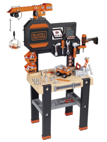 Slika Black&amp;Decker  radionica s građevinskim dizalom 360731 SMOBY 