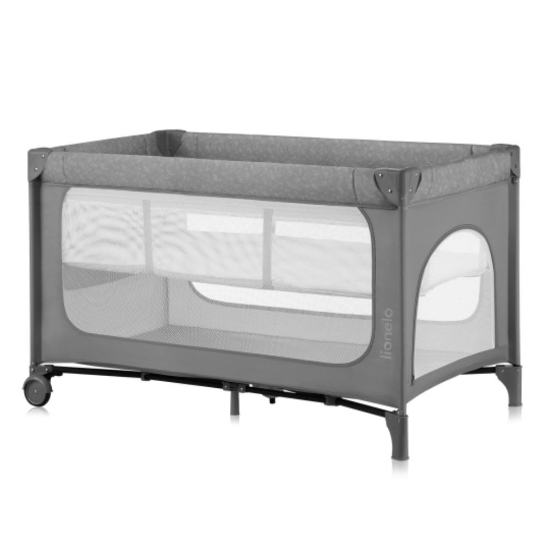 Slika Jasmin putni krevetić Easy Fold, Grey Stone  Lionelo 