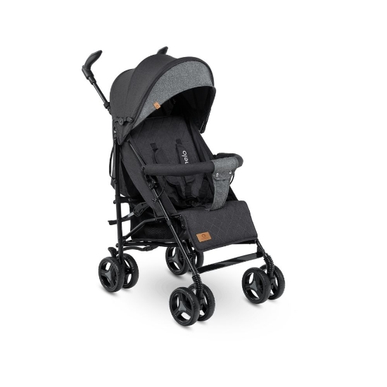 Slika Irma kišobran kolica, Black/Dark Grey Lionelo 