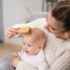 Slika Drvena četka za kosu s prirodnim vlaknima, medium BabyOno 