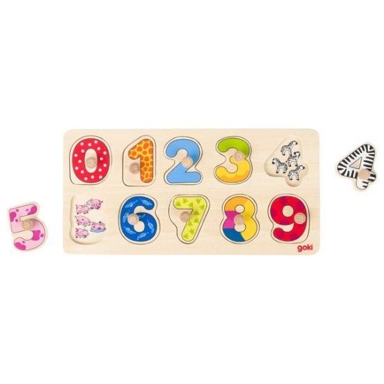 Slika Puzzle - nauči brojeve Goki 