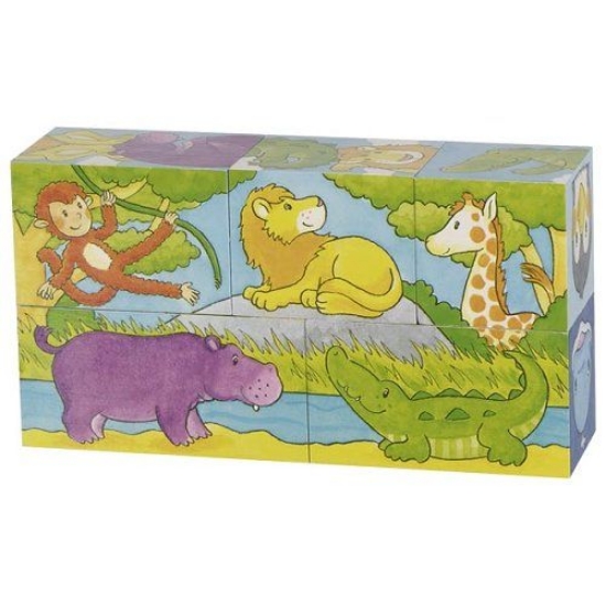 Slika Puzzle-kocke Safari and Artic 57686 Goki 