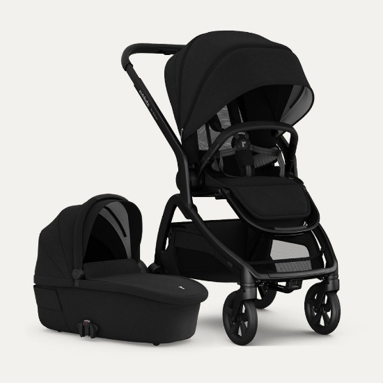 Slika Kolica, Platinum Black Twill 2u1 B REDSBABY ONIX