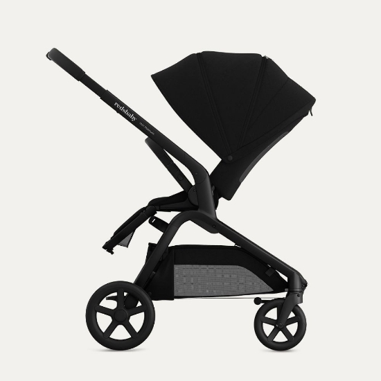 Slika Kolica, Platinum Black Twill 2u1 B REDSBABY ONIX