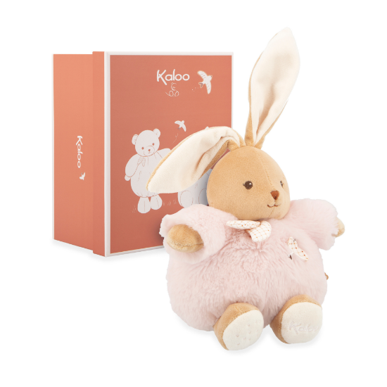 Slika Kaloo plišana igračka Zeko (rozi) - 17cm