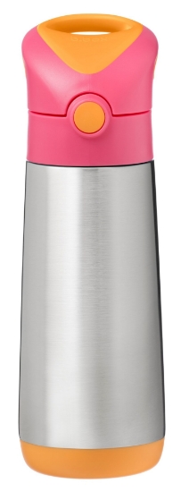 Slika Termo bočica sa slamkom, 500ml - strawberry shake b.box 
