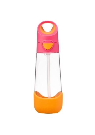 Slika Tritan™ bočica sa slamkom, 600ml - strawberry shake b.box 