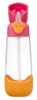 Slika Tritan™ bočica sa slamkom, 600ml - strawberry shake b.box 