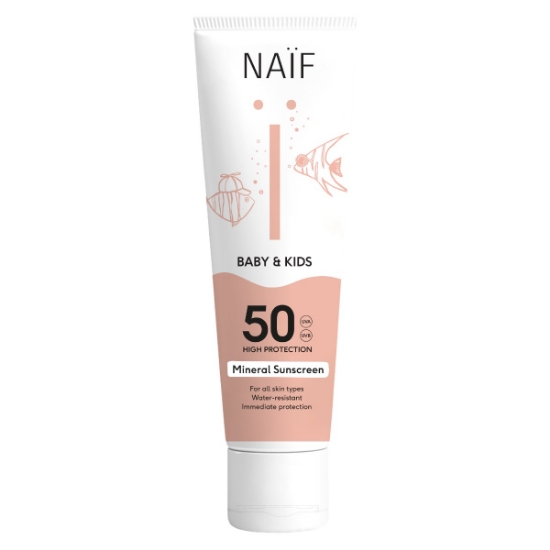 Slika Krema za sunčanje za djecu i bebe zf 50 30ml naïf® 