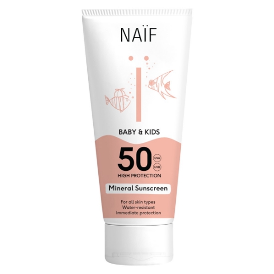 Slika Krema za sunčanje za djecu i bebe zf 50 100ml naïf® 
