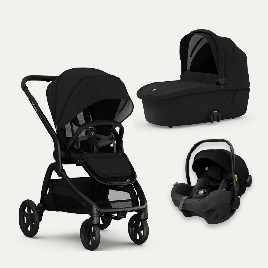 Slika ONIX kolica, Platinum Black Twill 3u1 B REDSBABY 