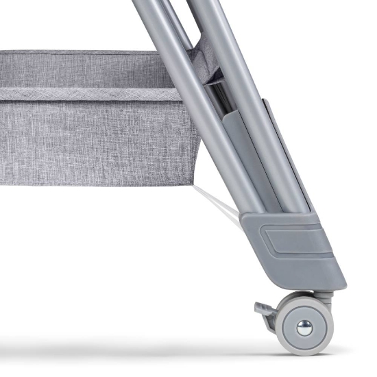 Slika Lionelo krevetić 2u1 Luna, Grey Concrete