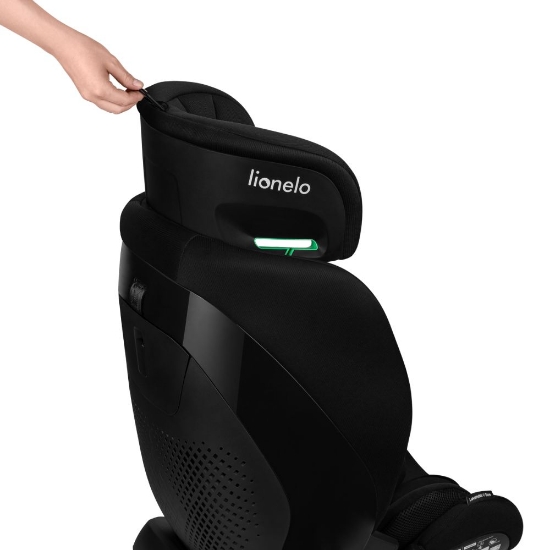 Slika Autosjedalica Lavender i-Size 9-36 kg (76-150 cm), Carbon Black Lionelo 