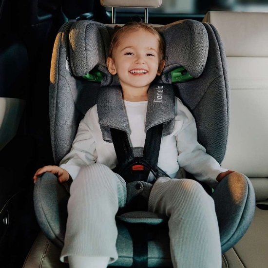 Slika Autosjedalica Lavender i-Size 9-36 kg (76-150 cm), Carbon Black Lionelo 