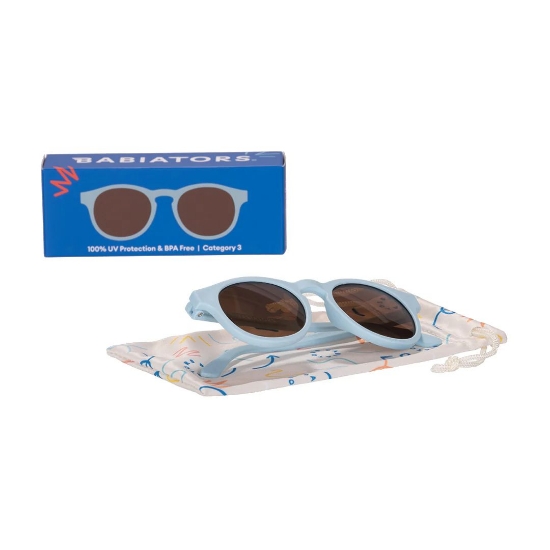 Slika Dječje sunčane naočale Keyhole,  Baby Blue, 0 - 2 - Babiators