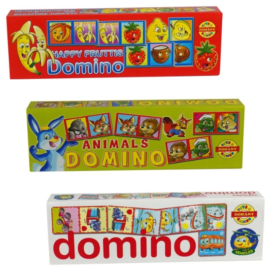 Slika Domino sa sličicama set od 28 pločica