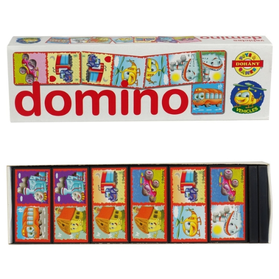 Slika Domino sa sličicama set od 28 pločica