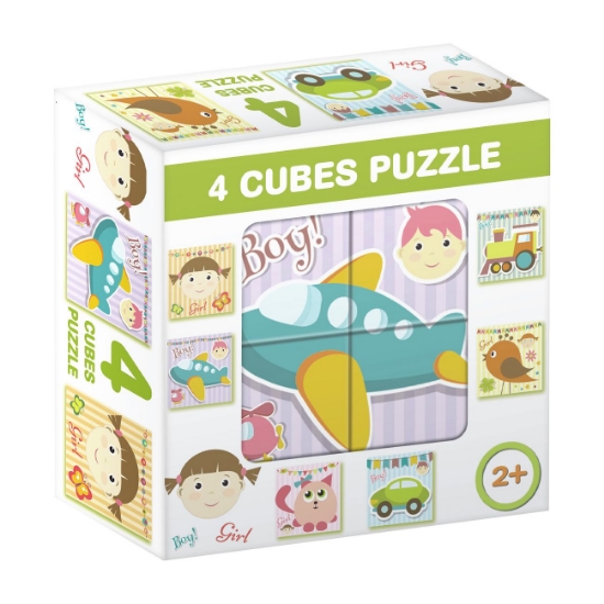 Slika Puzzle / slagalice set od 4 kocki