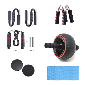 Slika Set za fitnes s jednostrukim AB kotačem