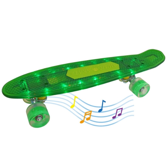 Slika Skateboard 3u1 bluetooth, muzika, LED