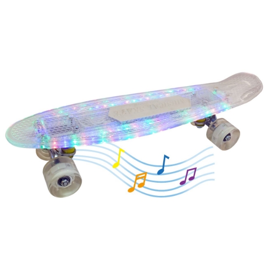 Slika Skateboard 3u1 bluetooth, muzika, LED