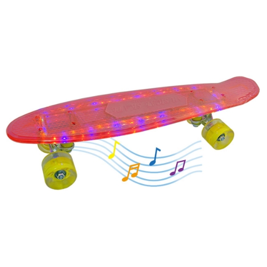 Slika Skateboard 3u1 bluetooth, muzika, LED