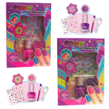 Slika Kozmetički set za nokte Glitter 50/1 pak