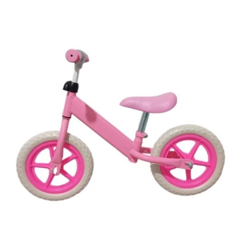 Slika Balans bicikl, ružičasti, 28x15x55cm