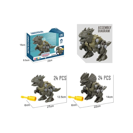 Slika  Set za gradnju, Dinosaur, sorto DIY