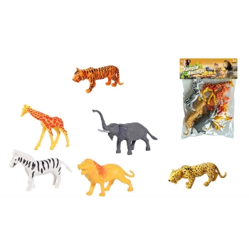 Slika Figure divljih životinja džungle 6 kom/set