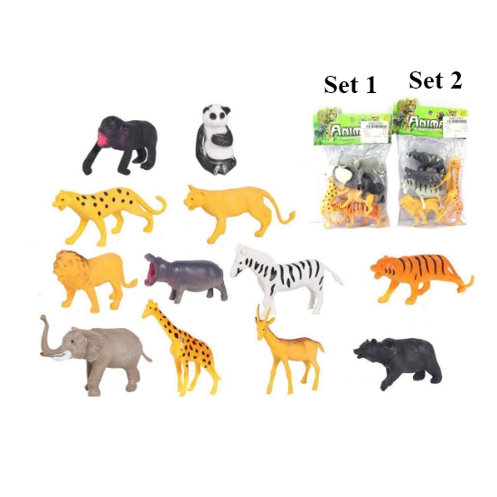 Slika Figure divljih životinja džungle 6 kom/set, 2s