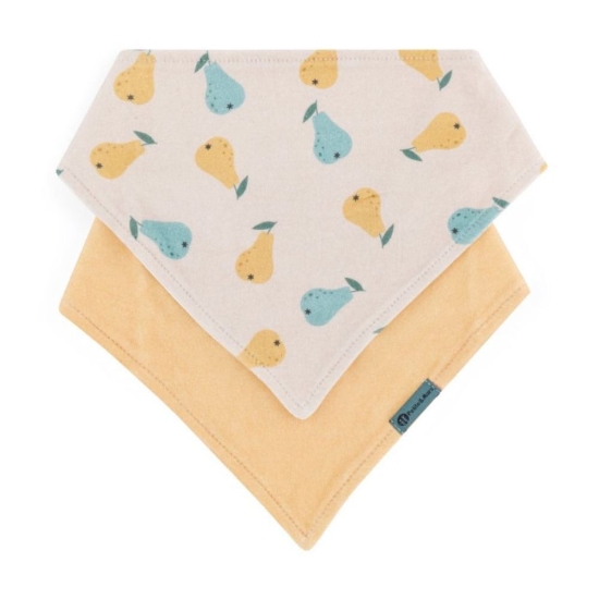 Slika Luke marama podbradak 3m+ 2 kom, Beige Pears/Intense Ochre Petite&amp;Mars 