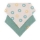 Luke marama podbradak 3m+ 2 kom, Beige Kiwis/Misty Green Petite&amp;Mars