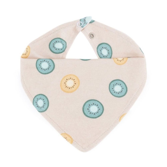 Slika Luke marama podbradak 3m+ 2 kom, Beige Kiwis/Misty Green Petite&amp;Mars
