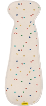 Slika Zračna Podloga za autosjedalicu grupa 2, Confetti Hearts AeroMoov 