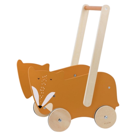 Slika Drvena kolica za igračke i trening hodanja mr. fox trixie® 