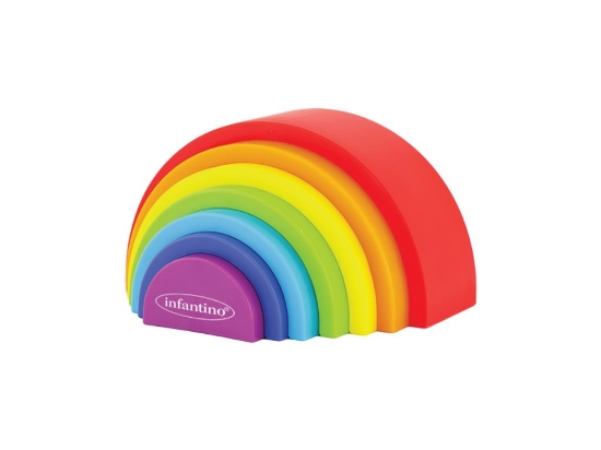 Slika Infantino igračka za slaganje Rainbow Playset