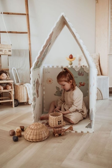 Slika Podloga za igranje 2u1 Eevaa, Worldmap Color Play&Go 