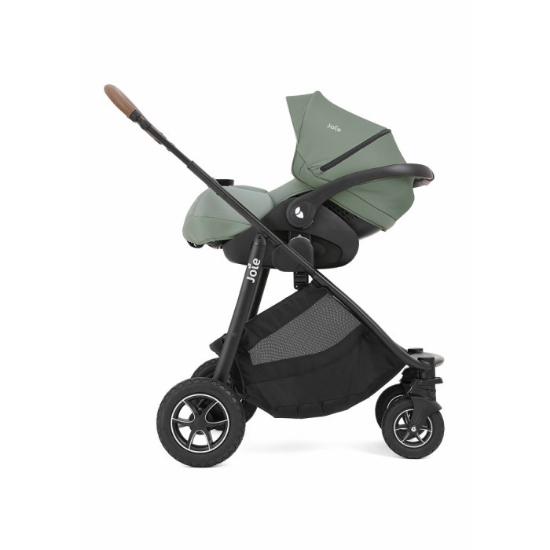 Slika 3u1 kolica Versatrax + košara Ramble XL + i-Snug 2 autosjedalica - Laurel Joie 