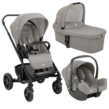 Slika Kolica 3u1 Chrome + košara + autosjedalica i-Snug 2 - Pebble Joie 