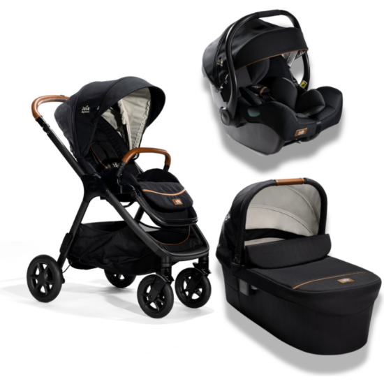 Slika Komplet 3u1 kolica Finiti + košara Ramble XL + autosjedalica i-Jemini - Signature Eclipse Joie 