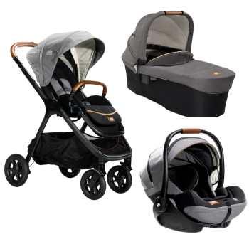 Slika Komplet 3u1 kolica Finiti + košara Ramble XL + autosjedalica i-Level Recline - Signature Carbon Joie 