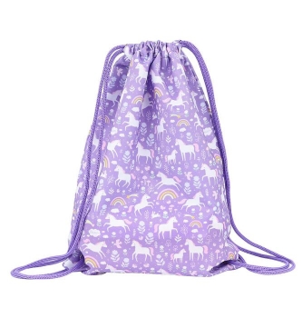 Slika Dječji sportski ruksak s vezicom, Unicorn dreams - A Little Lovely Company