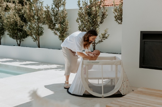 Slika Putni krevetić - Confetti Hearts AeroMoov