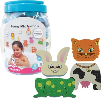 Slika Igračke za kupanje Funny Mix Animals Edushape 